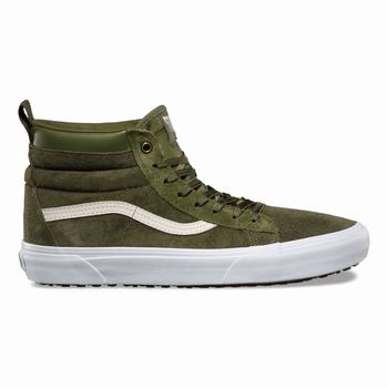 Vans SK8-Hi MTE - Miesten Korkeavartiset tennarit - Winter Moss-military